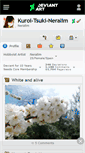 Mobile Screenshot of kuroi-tsuki-neralim.deviantart.com