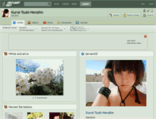 Tablet Screenshot of kuroi-tsuki-neralim.deviantart.com