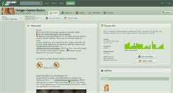 Desktop Screenshot of hunger-games-rock.deviantart.com