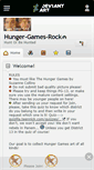 Mobile Screenshot of hunger-games-rock.deviantart.com