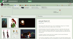 Desktop Screenshot of jiori-seth.deviantart.com
