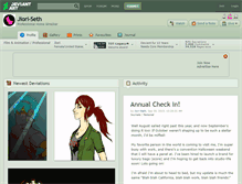 Tablet Screenshot of jiori-seth.deviantart.com