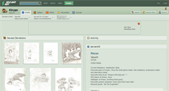Desktop Screenshot of kinzan.deviantart.com