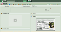 Desktop Screenshot of butchers.deviantart.com