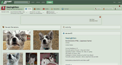 Desktop Screenshot of blazingkitten.deviantart.com