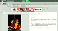 Desktop Screenshot of alejas.deviantart.com
