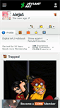 Mobile Screenshot of alejas.deviantart.com