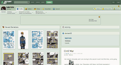 Desktop Screenshot of kabriole.deviantart.com