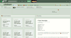 Desktop Screenshot of lottesblossom.deviantart.com