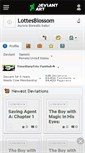 Mobile Screenshot of lottesblossom.deviantart.com