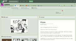 Desktop Screenshot of jojobinks.deviantart.com