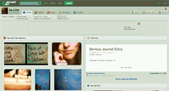 Desktop Screenshot of lia-lool.deviantart.com