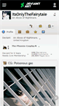 Mobile Screenshot of itsonlythefairytale.deviantart.com