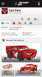 Mobile Screenshot of cars-fans.deviantart.com