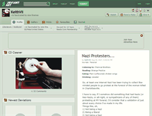 Tablet Screenshot of keithvii.deviantart.com