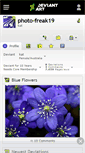Mobile Screenshot of photo-freak19.deviantart.com