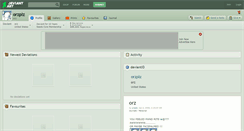 Desktop Screenshot of orzplz.deviantart.com