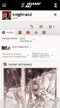 Mobile Screenshot of knight-alui.deviantart.com