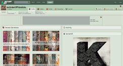 Desktop Screenshot of anorderoffishsticks.deviantart.com
