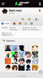 Mobile Screenshot of dark-reyn.deviantart.com