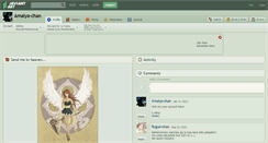 Desktop Screenshot of amaiya-chan.deviantart.com