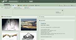 Desktop Screenshot of graphicaa.deviantart.com