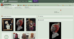 Desktop Screenshot of mirandajory.deviantart.com