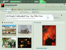 Tablet Screenshot of alessandroansuini.deviantart.com