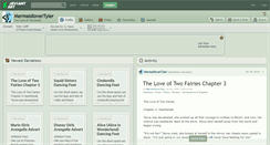 Desktop Screenshot of mermaidlovertyler.deviantart.com