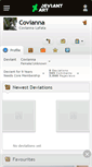 Mobile Screenshot of covianna.deviantart.com