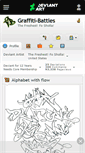 Mobile Screenshot of graffiti-battles.deviantart.com