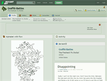 Tablet Screenshot of graffiti-battles.deviantart.com