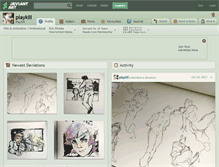 Tablet Screenshot of playkill.deviantart.com