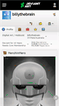 Mobile Screenshot of billythebrain.deviantart.com