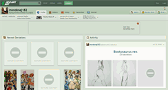Desktop Screenshot of mondonaj182.deviantart.com
