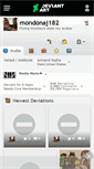 Mobile Screenshot of mondonaj182.deviantart.com