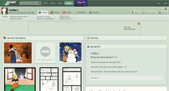 Desktop Screenshot of midaru.deviantart.com