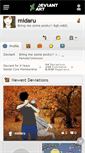 Mobile Screenshot of midaru.deviantart.com