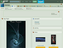 Tablet Screenshot of anaxsys.deviantart.com