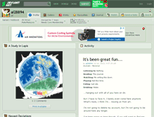 Tablet Screenshot of al28894.deviantart.com