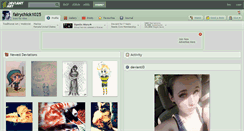 Desktop Screenshot of fairychick1025.deviantart.com
