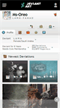 Mobile Screenshot of ms-oreo.deviantart.com