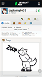 Mobile Screenshot of captainq1632.deviantart.com
