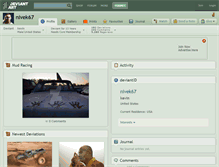 Tablet Screenshot of nivek67.deviantart.com