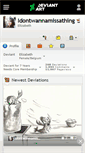 Mobile Screenshot of idontwannamissathing.deviantart.com
