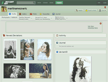 Tablet Screenshot of martinameznaric.deviantart.com