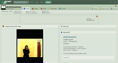 Desktop Screenshot of photononymous.deviantart.com