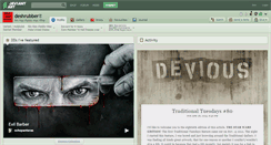 Desktop Screenshot of deshrubber.deviantart.com