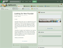 Tablet Screenshot of mlpdiscord.deviantart.com