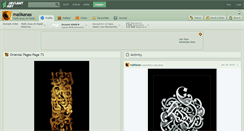 Desktop Screenshot of malikanas.deviantart.com